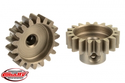 Ocelový tvrzený pastorek 18 zubů (modul 32DP) C-71518