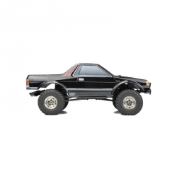 1:10 SCA-1E 1986 SUBARU truck RTR, čierny (rázvor 313mm)