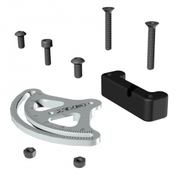 CRX 2 SPEED BOX hliníková nastaviteľná servo páka CRX-072-FR