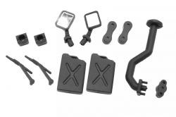 1:18 Hobbytech CRX18 Crawler: Plastové doplňky laxanové karoserie, sada