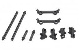 1:18 Hobbytech CRX18 Crawler: Plastové držáky/sloupky karoserie, sada