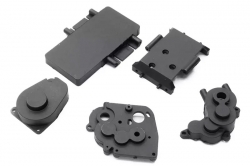 1:18 Hobbytech CRX18 Crawler: Plastová klec převodovky, sada