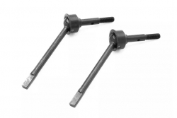 1:18 Hobbytech CRX18 Crawler: Kovové přední CVD poloosy, 2 ks.