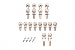 1:18 Hobbytech CRX18 Crawler: Kulové čepy, 4+8+2 ks.