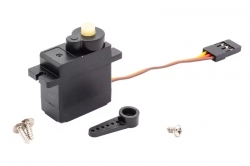 1:18 Hobbytech CRX18 Crawler: Servo řízení, 1 kg, 3 drátové, včetně plastové páky, 1 ks.