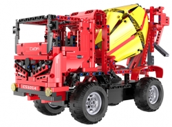 RC auto domíchávač betonu (stavebnice z kostek)