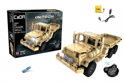 RC stavebnice z kostek – vojenský vůz