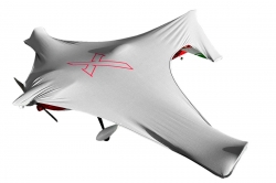 Extreme Flight Sun Cover 50cc - Šedý EFSC50G