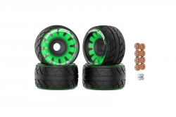 Exway Cloud Wheel pre Riot pohon 110mm (zelená, 4ks) EXW0447