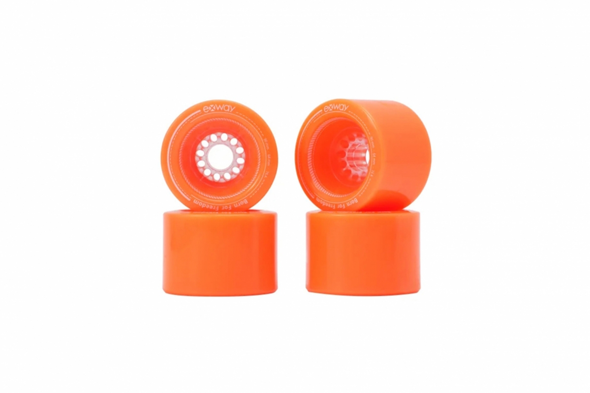 Exway Atlas Kolečka - street 90mm (oranžová, 4 ks)
