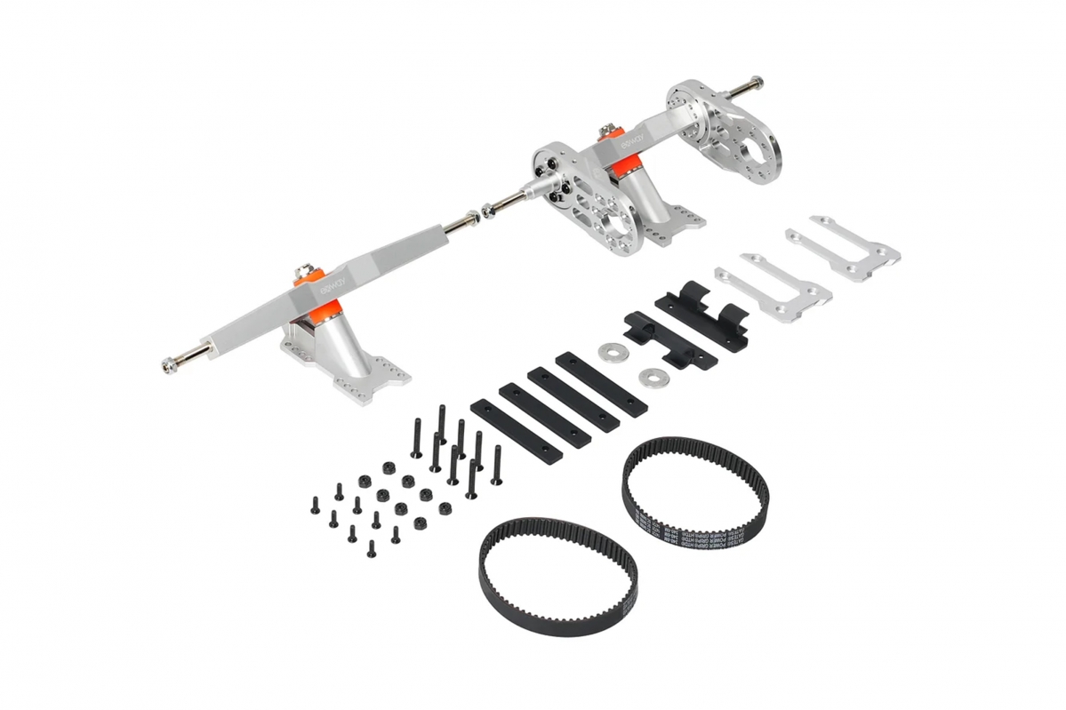 Exway sada ACE RKP Trist trucků pro 2WD (stříbrná)