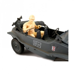 1:16 Schwimmwagen: Sedící figurka obsluhy vysílačky (stavebnice)