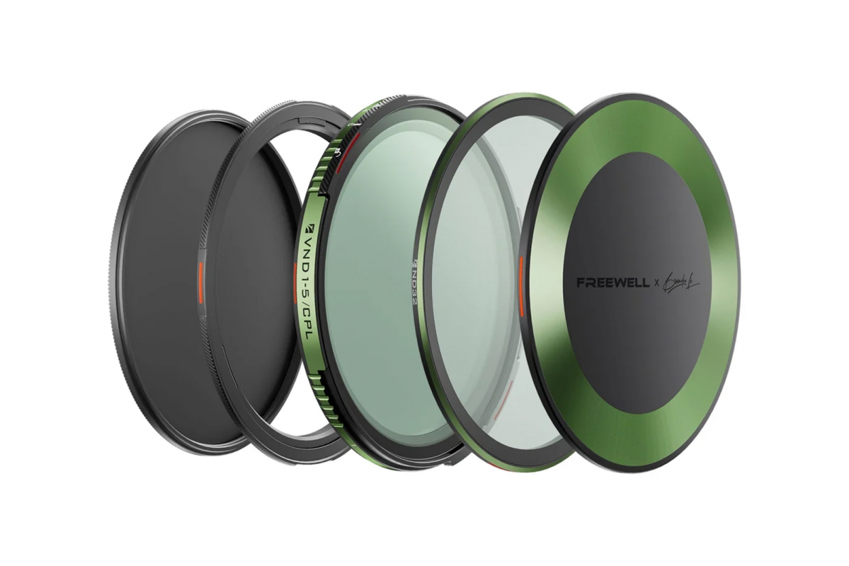 Freewell Brandon Li sada variabilních ND/CPL filtrů 82 mm