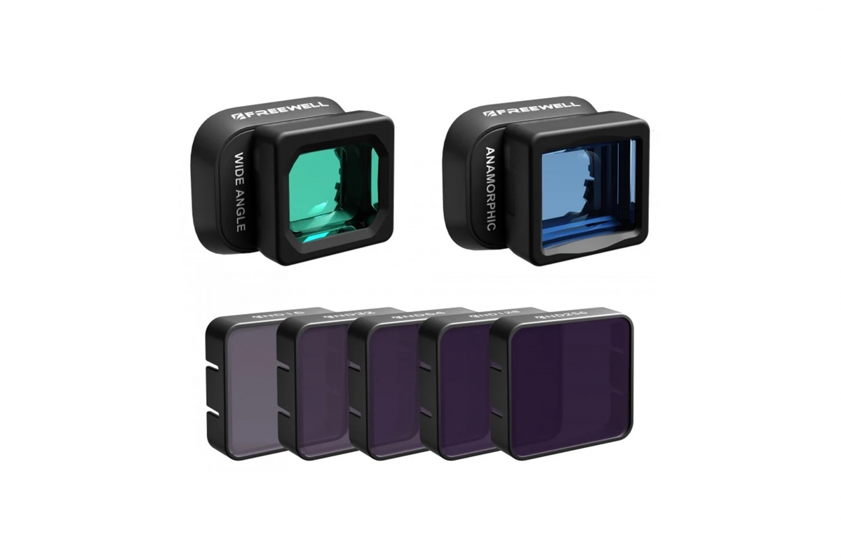 Freewell sada filtrů s širokoúhlým a anamorfickým objektivem pro DJI Mini 4 Pro