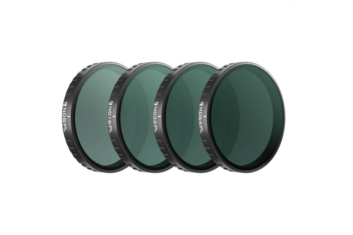 Freewell sada čtyř ND/PL filtrů Bright Day pro DJI Osmo Action 6 Pro