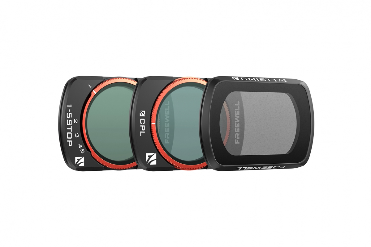 Freewell sada 3 filtrů Must Have Kit pro DJI Osmo Pocket 4/3/Xtra Muse