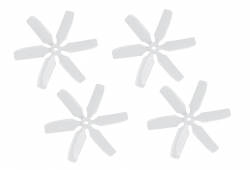 Vrtuľa 4046 6-listá, biela, 1 sada - CW GR2958.4X4.6R