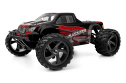 HiMOTO 1:18 Monster Truck MASTADON 2,4 GHz RTR set, červená HME18MT-R