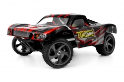 HiMOTO 1:18 Short Course TYRONNO Brushless 2,4 GHz RTR set, červená HME18SCL-R