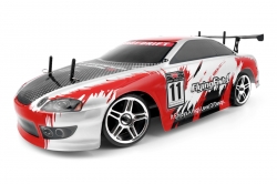 HiMOTO 1:10 Drift TC 2,4 GHz RTR set, červená HMHI4123-R