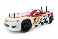 HiMOTO 1:10 Onroad NASCADA Brushless 2,4 GHz RTR set, červená HMHI5101BL-R