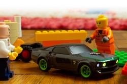 1:64 nano-TTR 1969 Ford Mustang RTR-X