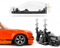 1:10 HPI Sport 3 1973 Brumos Porsche Carrera RSR RTR (Orange)