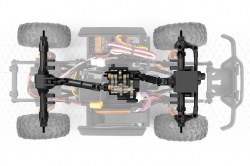 1:18 Venture18 Flux 1985 Toyota Hilux SR5 (Blau)