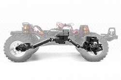 1:18 Venture18 Flux 1985 Toyota Hilux SR5 (Blau)