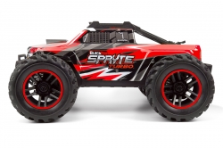 1:20 BackZon Spryte MT Turbo 4WD RTR Monster Truck (červený)