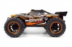 1:20 BackZon Spryte MT Turbo 4WD RTR Monster Truck (oranžový)