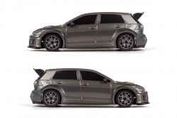 Myte R 1/43 závodní auto – šedé