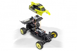 1:24 Maverick Microbe Flux Buggy 2WD RTR (žltá)
