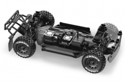 QByte SC Flux 1/12 SC Truck – červený