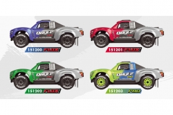 QByte SC Flux 1/12 SC Truck – červený