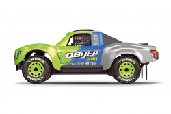 QByte SC Pro 1/12 SC Truck – fluorescenční zelený