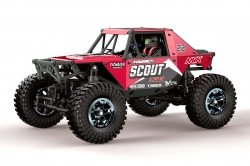 1:24 Scout 24 Flux Rock Crawler – červený