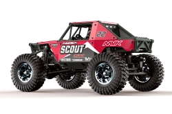 1:24 Scout 24 Flux Rock Crawler – červený