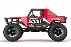 1:24 Scout 24 Flux Rock Crawler – červený