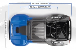 1:24 Maverick Microbe SC Short Course 2WD RTR (Blue)