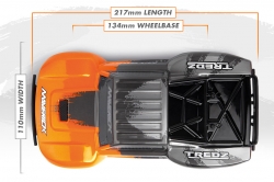 1:24 Maverick Microbe SC Short Course 2WD RTR (Orange)