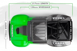 1:24 Maverick Microbe SC Short Course 2WD RTR (Green)