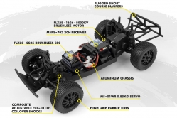 1:24 Microbe SC Flux Short Course 2WD RTR (yellow)