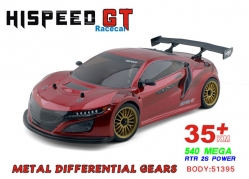 1:10 HSP GT On-Road RTR (czerwony)