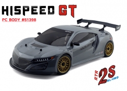 1:10 HSP GT PRO On-Road RTR (szary)
