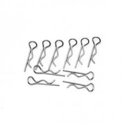 Universální sponky karoserie 1:8 (10 ks)