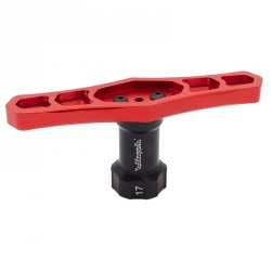 17 mm hliníkový kľúč pre kolesá HTR-402