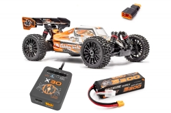 1:8 Spirit NXT RR Brushless Buggy včetně LiPo a nabíječe (oranžová)