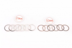 Spojkové podložky na vymedzenie vôle - SHIMS (13x16x0.1/0.2mm), 6+6 ks. IM-HTR-315