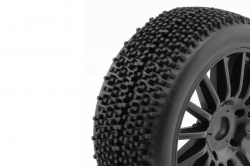 ROCKET 1/8 nalepené BUGGY gumy na čiernych lúč. diskoch IM-HTR-T444